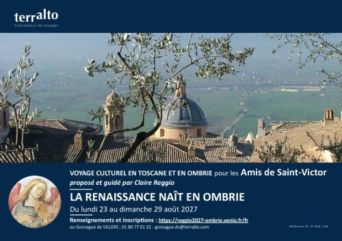 Voyage culturel en Toscane et en Ombrie