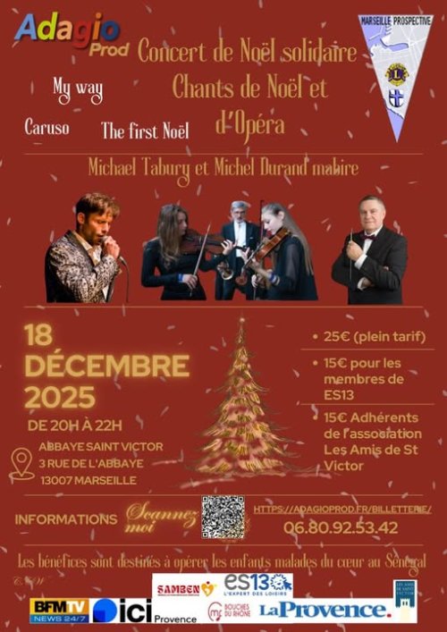Concert de Noël solidaire